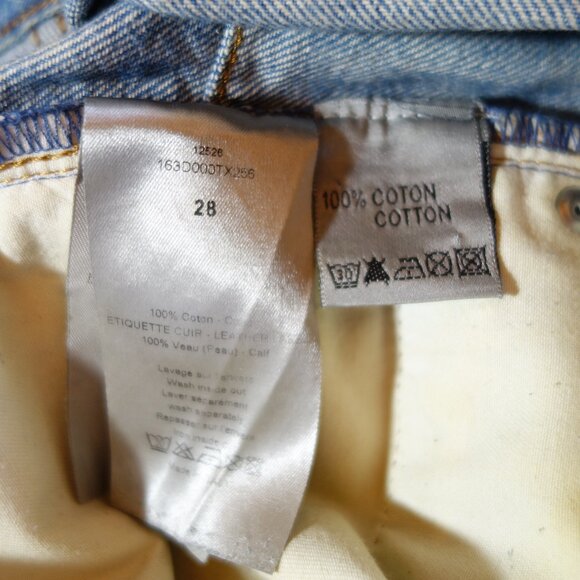 Dior Homme 2011 KVA Era Distressed Denim Jeans Made In Italy, Sz 28 in x 30.5 in - Picture 14 of 16